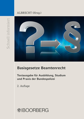 Basisgesetze Beamtenrecht von Albrecht,  Florian