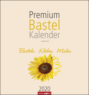 Bastelkalender Champagner 32×34 Kalender 2020 von Weingarten