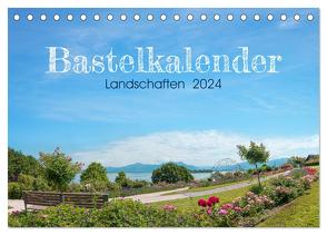 Bastelkalender Landschaften 2024 (Tischkalender 2024 DIN A5 quer), CALVENDO Monatskalender von SusaZoom,  SusaZoom