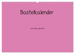 Bastelkalender – Pink (Wandkalender 2024 DIN A2 quer), CALVENDO Monatskalender von Tobias,  Nina