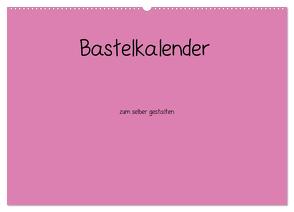 Bastelkalender – Pink (Wandkalender 2024 DIN A2 quer), CALVENDO Monatskalender von Tobias,  Nina