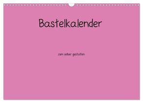 Bastelkalender – Pink (Wandkalender 2024 DIN A3 quer), CALVENDO Monatskalender von Tobias,  Nina