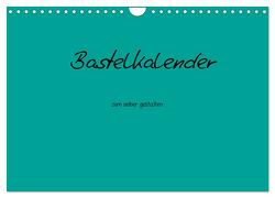 Bastelkalender – Türkis (Wandkalender 2024 DIN A4 quer), CALVENDO Monatskalender von Tobias,  Nina