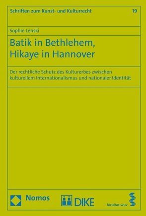 Batik in Bethlehem, Hikaye in Hannover von Lenski,  Sophie