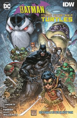 Batman/Teenage Mutant Ninja Turtles: Der Dunkle Ritter in New York von Ferrier,  Ryan, Rother,  Josef, Tynion IV,  James, Williams II,  Freddie