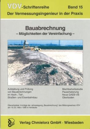 Bauabrechnung – Möglichkeiten der Vereinfachung von Klemp,  Dieter