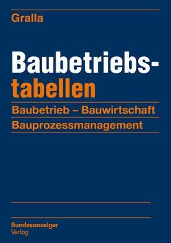 Baubetriebstabellen von Barenberg,  Volker, Becker,  Pecco, Bertig,  Rudolf, Boertz,  Markus, Garg,  Andreas, Glock,  Alexander, Gralla,  Mike, Heisterkamp,  Dirk, Hofstadler,  Christian, Hort,  Bernhard, Jansen,  Günther, Johnen,  Dominica, Keddo-Kilian,  Lisa, Koschlik,  Markus, Lenz,  Lisa Theresa, Meinen,  Heiko, Otto,  Christian, Preuß,  Norbert, Prote,  Karsten, Rjasanowa,  Kerstin, Rusch,  Lars-Phillip, Sauermann,  Knud, Schild,  Kai, Schoofs,  Oliver, Schwarz,  Jürgen, Sundermeier,  Matthias, Thieme-Haak,  Martin, Willems,  Wolfgang