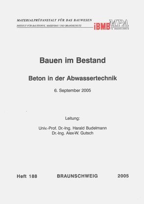 Bauen im Bestand von Budelmann,  Harald, Gutsch,  Alex W