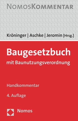 Baugesetzbuch von Aschke,  Manfred, Jeromin,  Curt M., Kröninger,  Holger