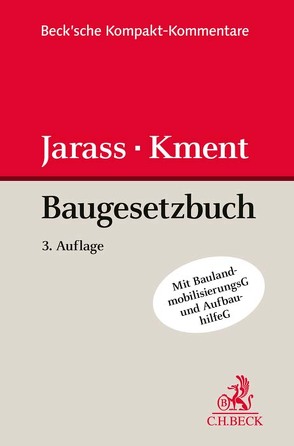 Baugesetzbuch von Jarass,  Hans D, Kment,  Martin