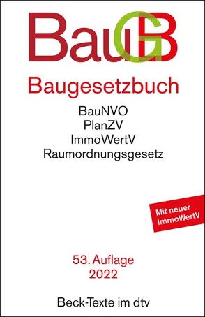 Baugesetzbuch von Söfker,  Wilhelm