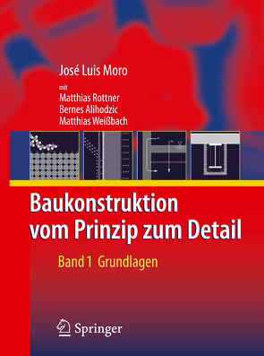 Baukonstruktion – vom Prinzip zum Detail von Alihodzic,  Bernes, Moro,  José Luis, Rottner,  Matthias, Schlaich,  Jörg, Weißbach,  Matthias