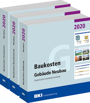 Baukosten Gebäude + Bauelemente + Positionen Neubau 2020