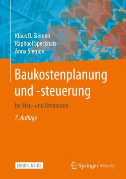 Baukostenplanung und -steuerung von Siemon,  Anna, Siemon,  Klaus D., Speckhals,  Raphael