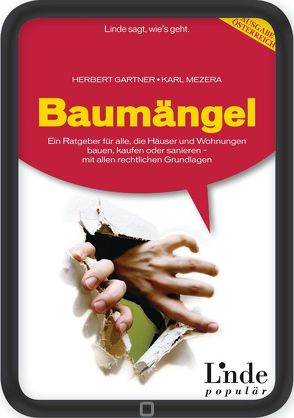 Baumängel von Gartner,  Herbert, Mezera,  Karl