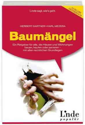 Baumängel von Gartner,  Herbert, Mezera,  Karl