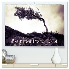 Baumporträts 2024 (hochwertiger Premium Wandkalender 2024 DIN A2 quer), Kunstdruck in Hochglanz von Jentschura,  Katja