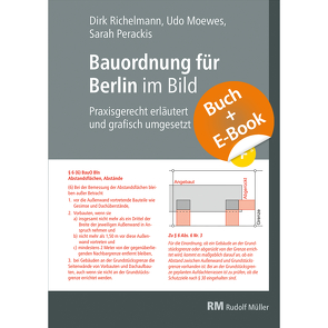 Bauordnung für Berlin im Bild mit E-Book (PDF) von Moewes,  Udo, Perackis,  Sarah, Richelmann,  Dirk