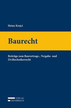 Baurecht von Krejci,  Heinz, Saria,  Gerhard