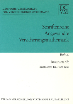 Bauspartarife von Laux,  Hans