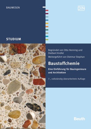 Baustoffchemie von Henning,  Otto, Knöfel,  Dietbert, Stephan,  Dietmar