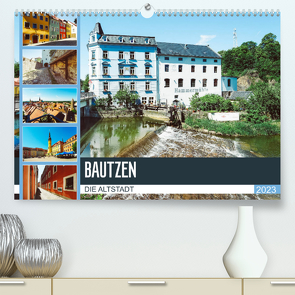 Bautzen Die Altstadt (Premium, hochwertiger DIN A2 Wandkalender 2023, Kunstdruck in Hochglanz) von Meutzner,  Dirk