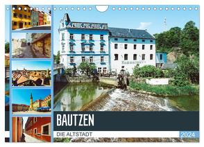 Bautzen Die Altstadt (Wandkalender 2024 DIN A4 quer), CALVENDO Monatskalender von Meutzner,  Dirk