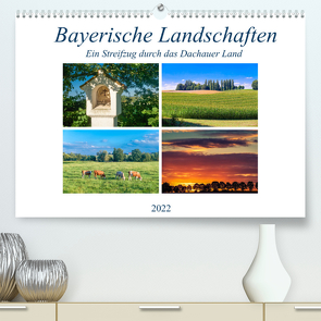 Bayerische Landschaften – Ein Streifzug durch das Dachauer Land (Premium, hochwertiger DIN A2 Wandkalender 2022, Kunstdruck in Hochglanz) von Klust / www.foto-jk.de,  Jürgen