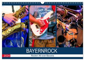 Bayernrock – Rockin‘ All over Bavaria (Wandkalender 2024 DIN A3 quer), CALVENDO Monatskalender von Utz,  Renate