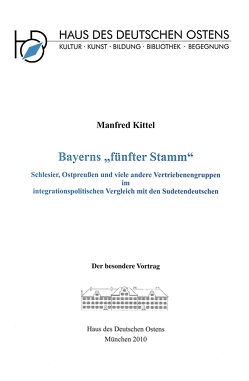 Bayerns fünfter Stamm von Kittel,  Manfred