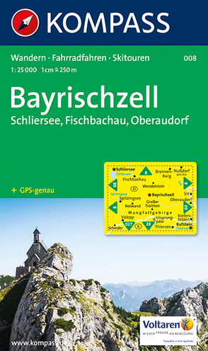 KOMPASS Wanderkarte Bayrischzell von KOMPASS-Karten GmbH