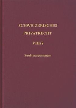 Bd. VIII/8: Strukturanpassungen von Beretta,  Piera