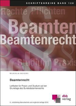 Beamtenrecht von Boewe,  Marius, Werres,  Stefan