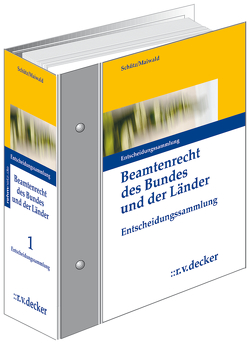 Beamtenrecht des Bundes und der Länder von Brockhaus,  Robert, Heimburg,  Sybille von von, Hoffmann,  Boris, Kathke,  Leonhard, Knoke,  Ulrich, Lechtermann,  Dirk, Maiwald,  Joachim, May,  Michael, Schachel,  Jens, Schmiemann,  Klaus, Schütz,  Erwin, Tiedemann,  Jens, Werres,  Stefan