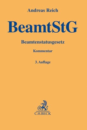 Beamtenstatusgesetz von Reich,  Andreas