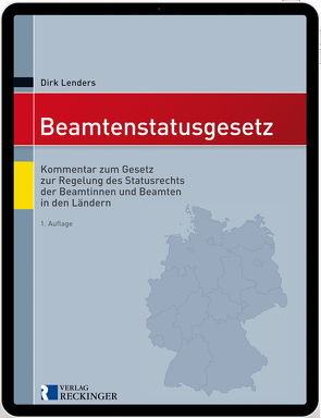 Beamtenstatusgesetz – Digital von Lenders,  Dirk