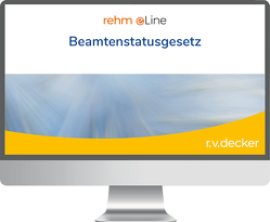 Beamtenstatusgesetz online von Burkholz,  Bernhard, Kohde,  Jens, Meister,  Johannes, Rothländer,  Christian, von Roetteken,  Torsten