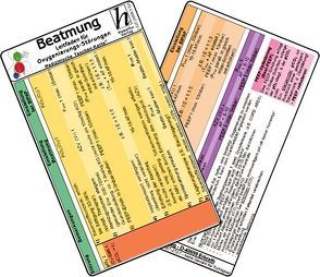 Beatmung – Leitfaden für Oxygenierungs-Störungen – Medizinische Taschen-Karte von Hawelka Verlag