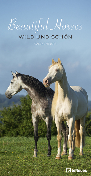 Beautiful Horses – Wild und Schön 2021 – Foto-Kalender – Wand-Kalender – 33×64