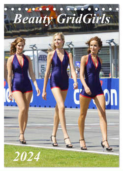 Beauty Grid Girls 2024 (Tischkalender 2024 DIN A5 hoch), CALVENDO Monatskalender von Talmon,  Udo