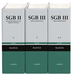 beck-online.GROSSKOMMENTAR zum SGB: SGB II / SGB III (Gagel) von Baldschun,  Katie, Banafsche,  Minou, Baum,  Sandra, Behrend,  Nicola, Bender,  Wolfgang, Bieback,  Karl-Jürgen, Brecht-Heitzmann,  Holger, Deinert,  Olaf, Düring,  Ruth, Fuchsloch,  Christine, Gagel,  Alexander, Groskreuz,  Henning, Grühn,  Corinna, Hänlein,  Andreas, Hannes,  Miriam, Hlava,  Daniel, Hölzer,  Dirk, Kallert,  Rainer, Klein,  Thomas, Knickrehm,  Sabine, Kohte,  Wolfhard, Lauterbach,  Klaus, Leopold,  Anders, Luik,  Steffen, Nebe,  Katja, Peters-Lange,  Susanne, Rolfs,  Christian, Schneil,  Matthias, Schwabe,  Julia, Stotz,  Christian, Wendtland,  Carsten, Winkler,  Ute