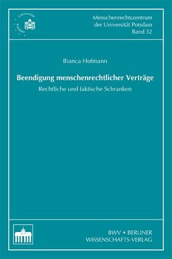 Beendigung menschenrechtlicher Verträge von Hofmann,  Bianca