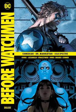 Before Watchmen Deluxe von Azzarello,  Brian, Conner,  Amanda, Cooke,  Darwyn, Heiss,  Christian, Hidalgo,  Carolin, Hughes,  Adam, Jones,  J.G., Straczynski,  J. Michael