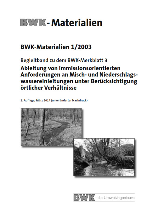 Begleitband Zu Dem Bwk Merkblatt 3 Ableitung Von - 