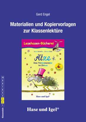 Begleitmaterial: Ätze, das Tintenmonster im Zirkus / Silbenhilfe von Engel,  Gerd