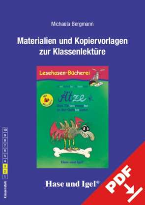 Begleitmaterial: Ätze – Das Tintenmonster in der Geisterbahn / Silbenhilfe von Bergmann,  Michaela, Dietl,  Erhard