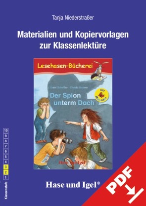 Begleitmaterial: Der Spion unterm Dach / Silbenhilfe von Niederstraßer,  Tanja