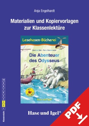 Begleitmaterial: Die Abenteuer des Odysseus / Silbenhilfe von Engelhardt,  Anja