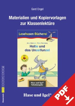 Begleitmaterial: Hotte und das Unzelfunzel / Silbenhilfe von Engel,  Gerd