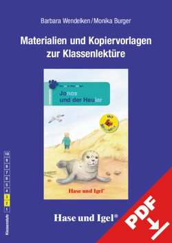 Begleitmaterial: Jonas und der Heuler / Silbenhilfe von Burger,  Monika, Wendelken,  Barbara